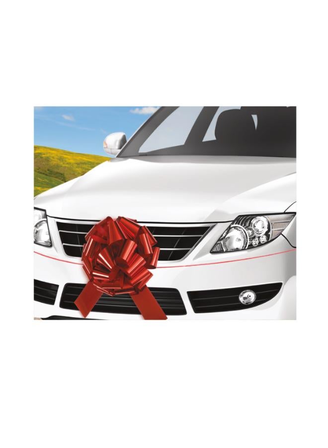 Unique Red Giant Car Bow - Image 2